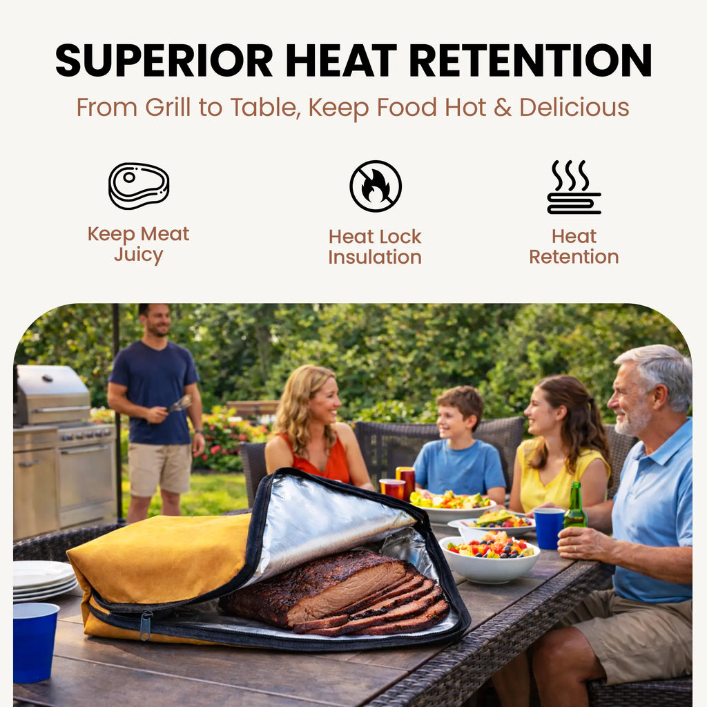 HAVENITY BBQ Prep Tub Kit, 16L Collapsible Silicone Basin with Cutting Board Lid and Insulated Meat Resting Bag, Portable Grill Accessories for Camping, Great Dad Gifts summerwins