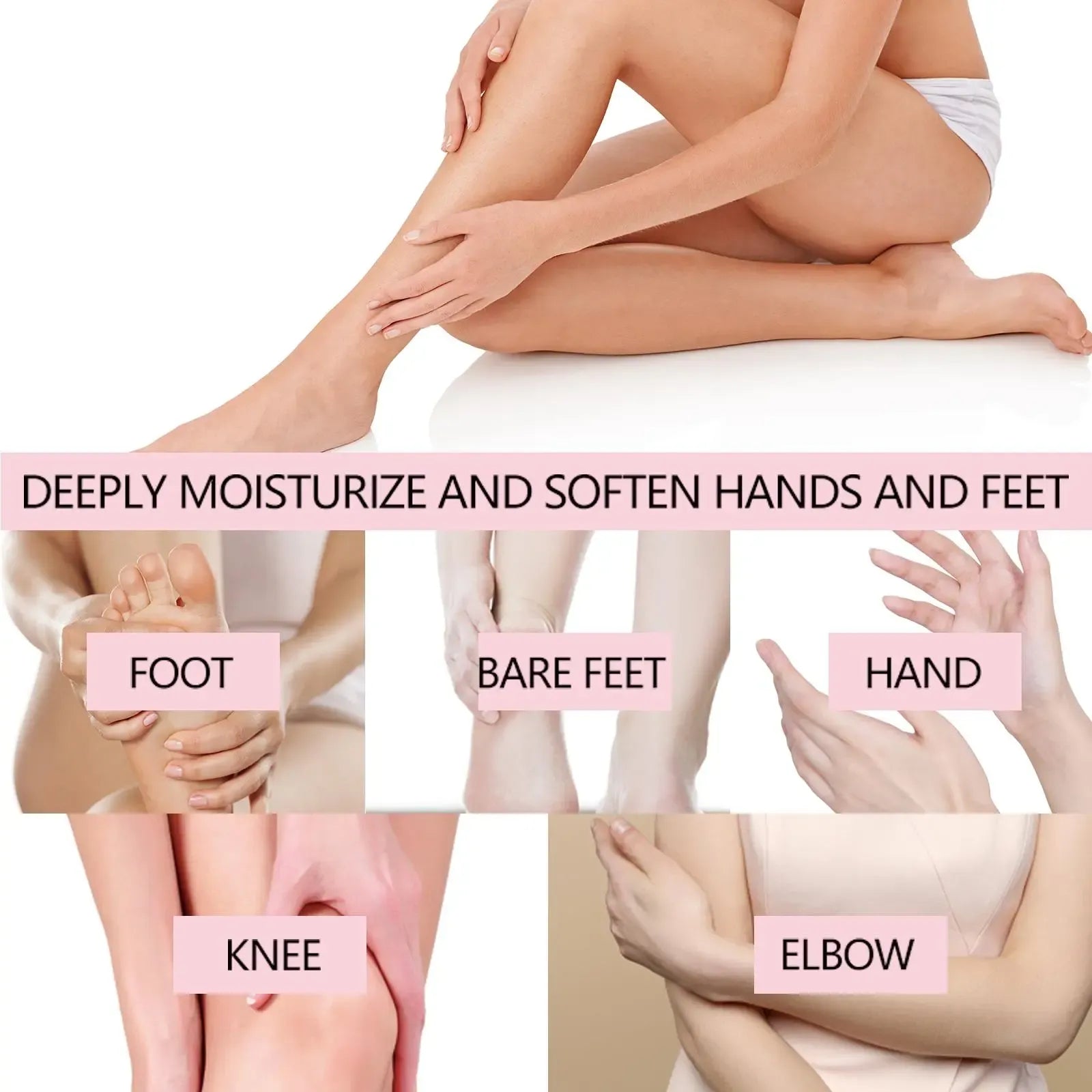 45% Urea + 2% Salicylic Acid Foot Cream, Intensive Moisturizing Care for Dry, Cracked Skin, Hydrating Hand Balm, Foot & Hand Cream for Women & Men, Foot Lotion